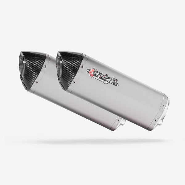 Lextek S41 S/Steel Exhaust Silencer 4 Bolt Fixing (x2)