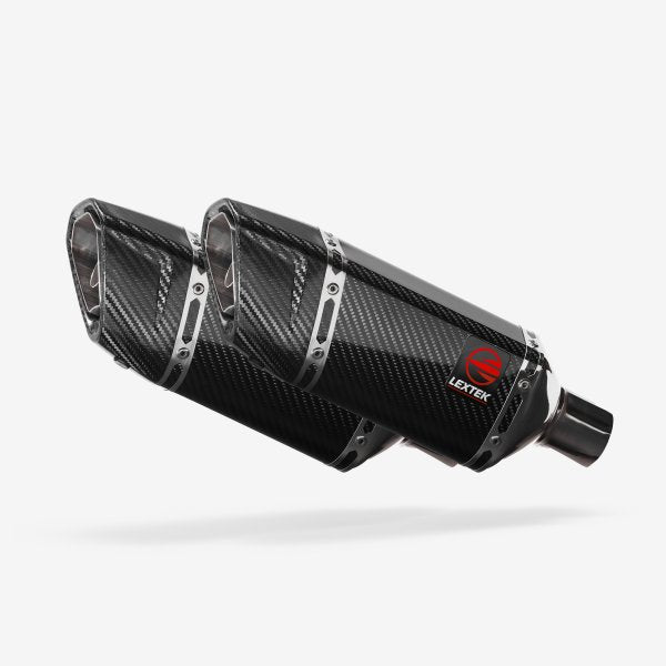 Lextek SP11C & SP11CL Gloss Carbon Silencers (Pair)
