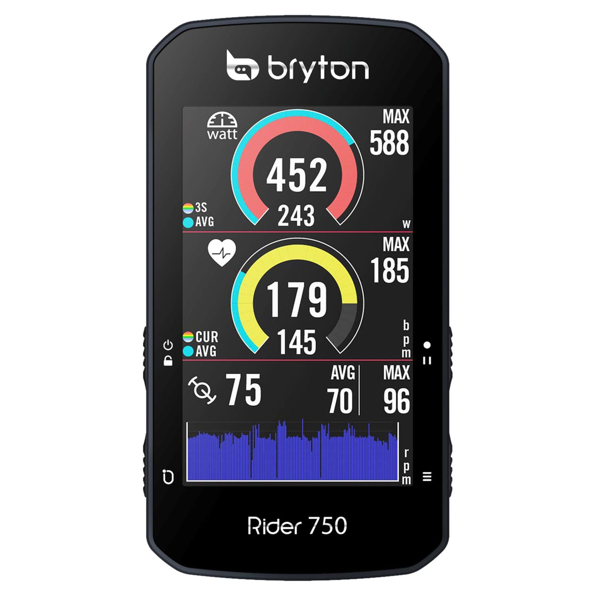 Bryton Rider 750T GPS Cycle Computer Bundle With Speed/Cadence & Heart Rate