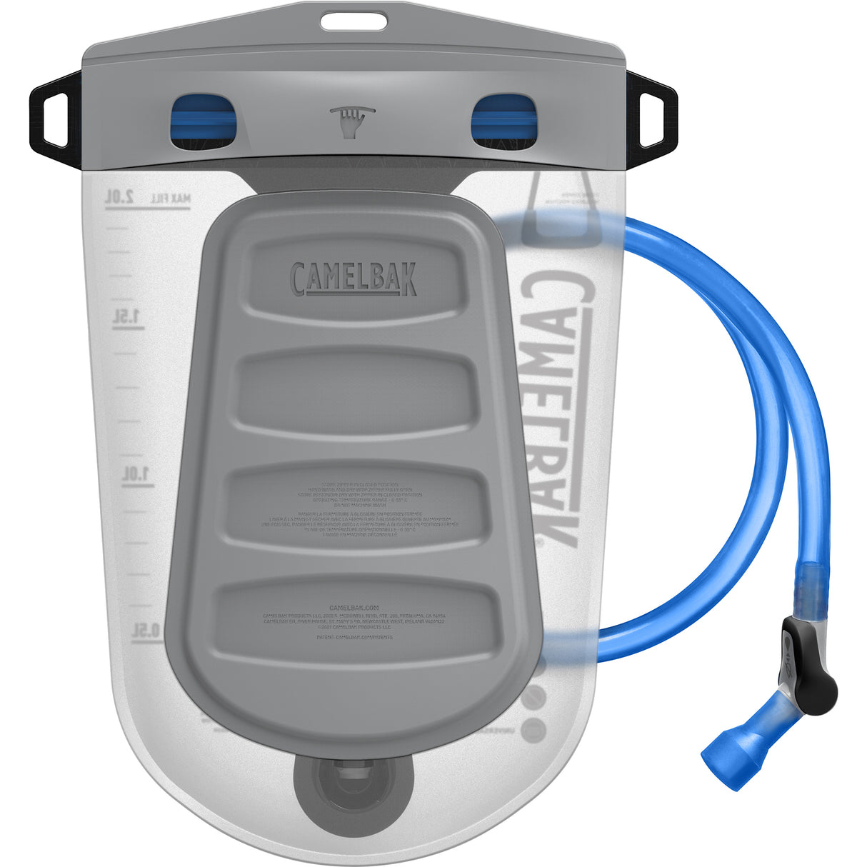 Camelbak Fusion 2L Reservoir With Tru Zip Waterproof Zipper