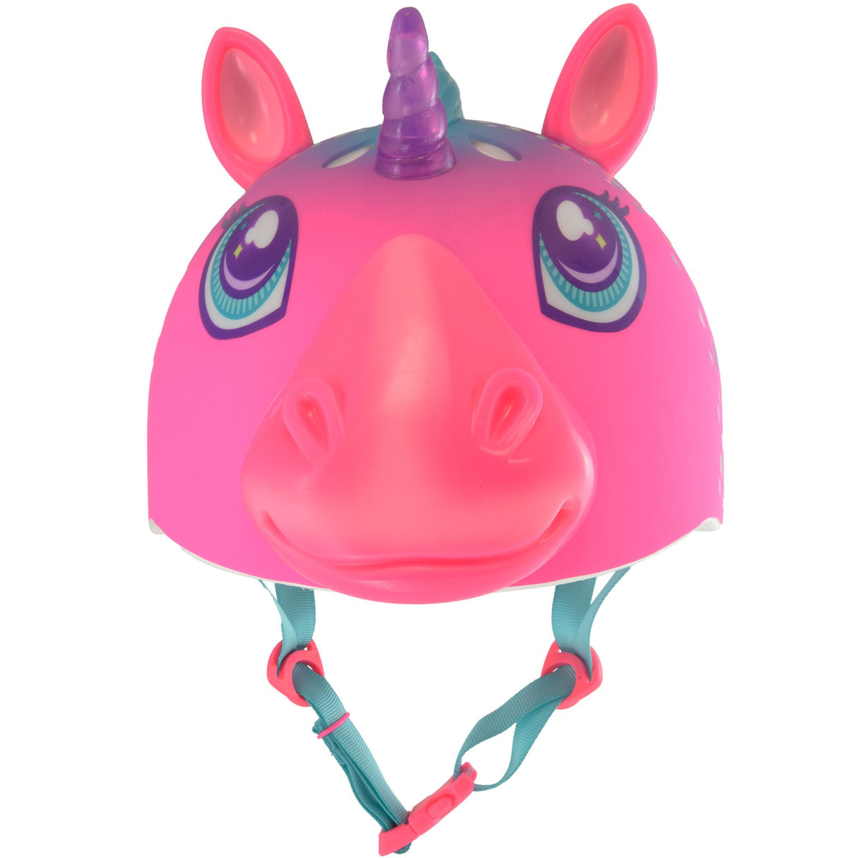 C-Preme Raskullz USB Rechargeable LED FS Child Helmet (5+ Years) - Super Rainbow Corn