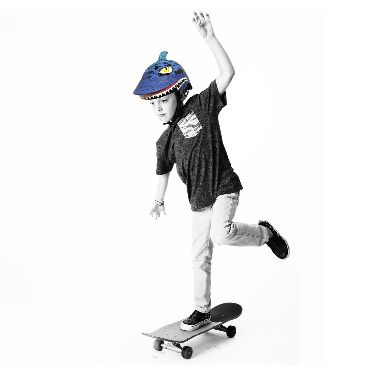 C-Preme Raskullz Child Helmet (5+ Years) - Shark Jawz