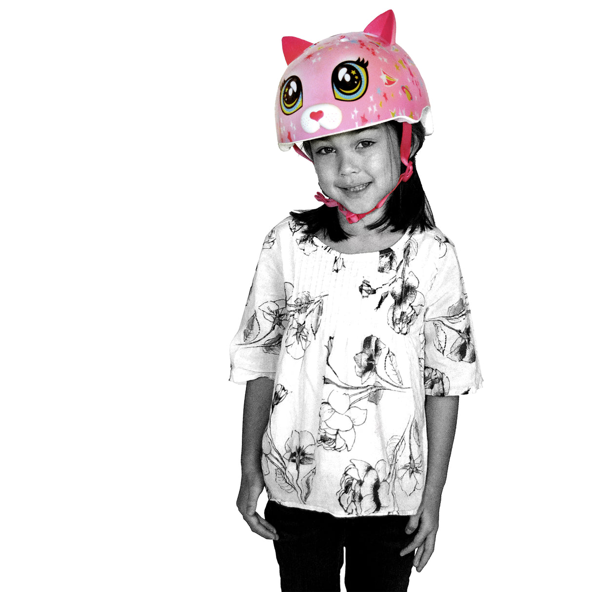 C-Preme Raskullz Child Helmet (5+ Years) - Astro Cat Pink