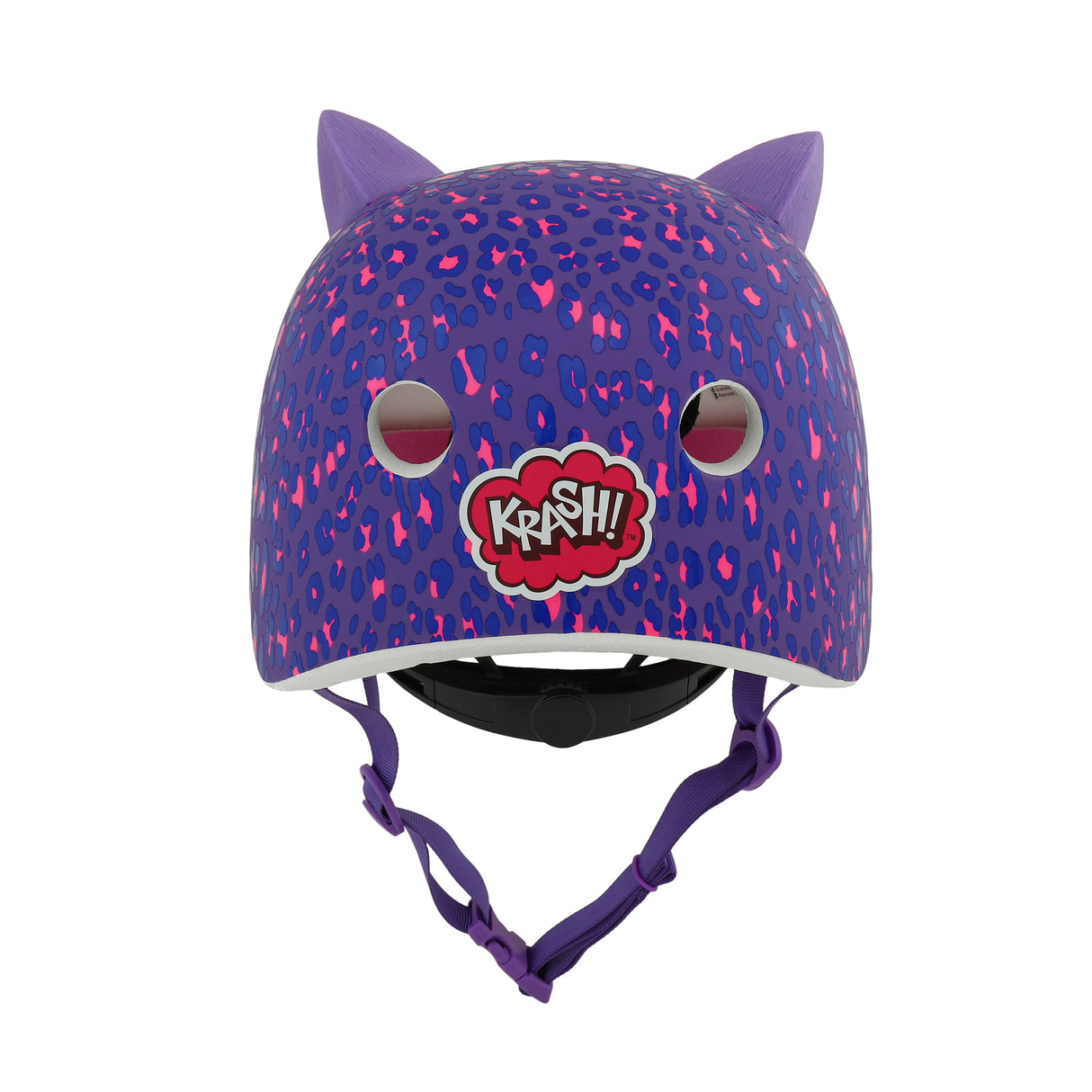 C-Preme Krash Fs Youth Helmet (8+ Years) - Leopard Kitty