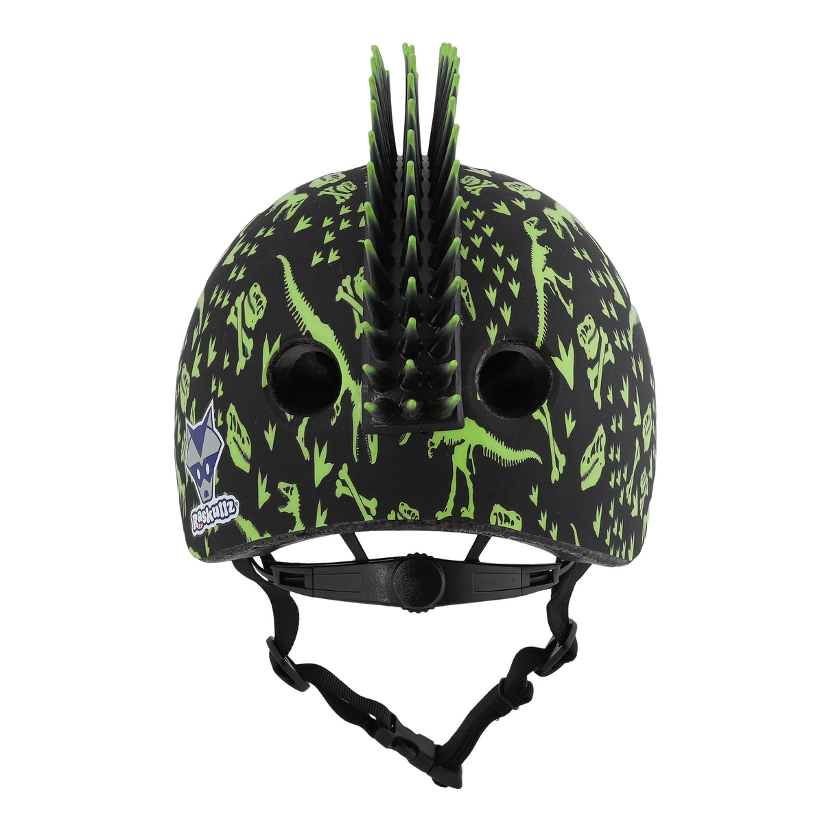 C-Preme Raskullz FS (Fit System) Toddlers Helmet - T-Rex Bonez Mohawk