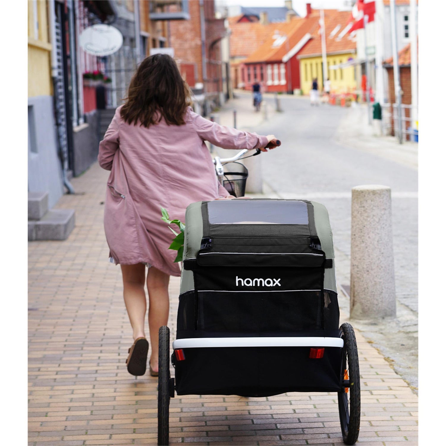 Hamax Avenida Twin Child Bike Trailer