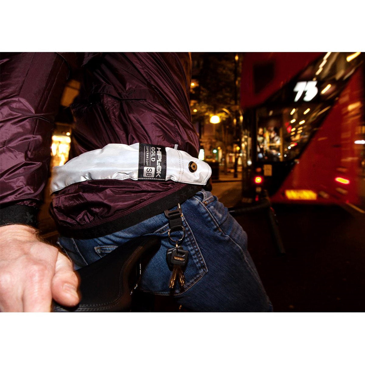 Hiplok Gold Wearable Chain Lock