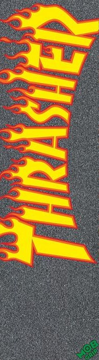 MOB Graphic Grip Thrasher Yel/Org Flame