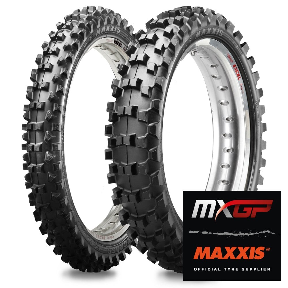 Maxxis MX-ST+ Matched Pair MX Tyres