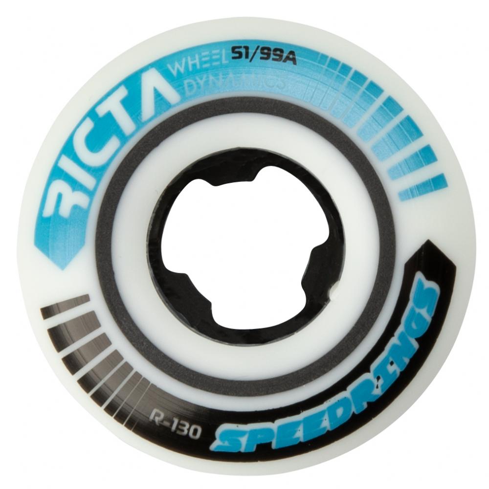 Ricta Wheels Speedrings Slim 99a White 51mm