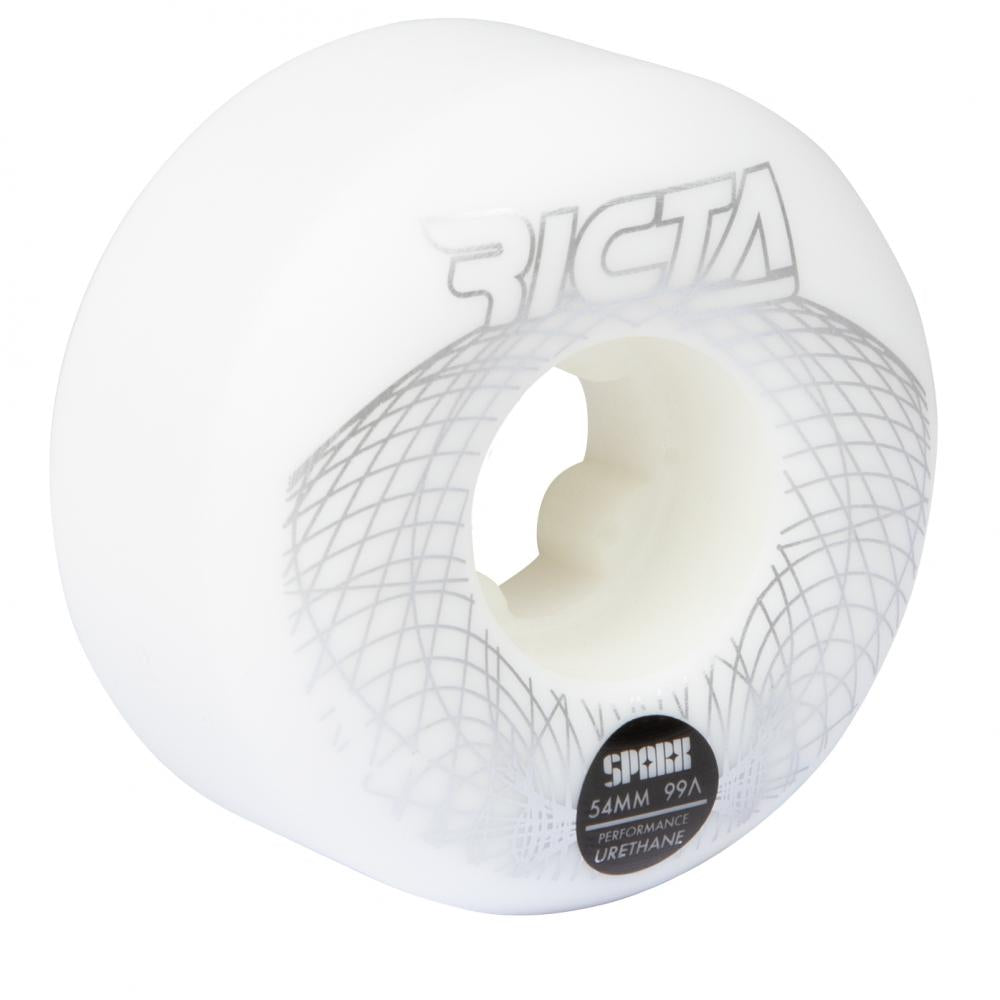 Ricta Wheels Wireframe Sparx 99a White 54mm