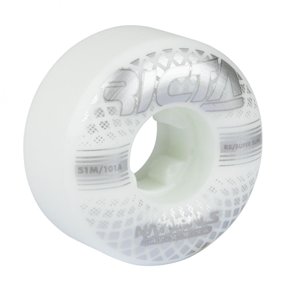 Ricta Wheels Refl Naturals Super Slim 101a White 51mm