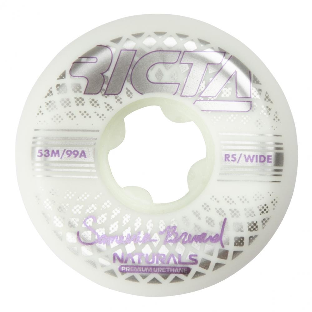 Ricta Wheels Brevard Refl Naturals Wide 99a White 53mm