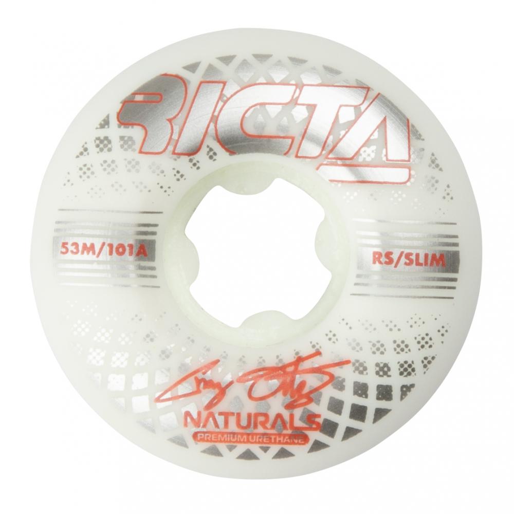 Ricta Wheels Ortiz Ref Naturals Slim 101a White 53mm