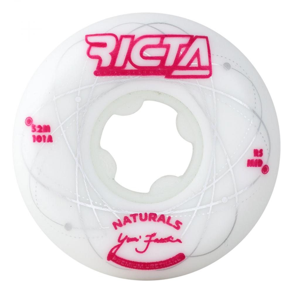 Ricta Wheels Orbital Naturals Mid 101a White 52mm