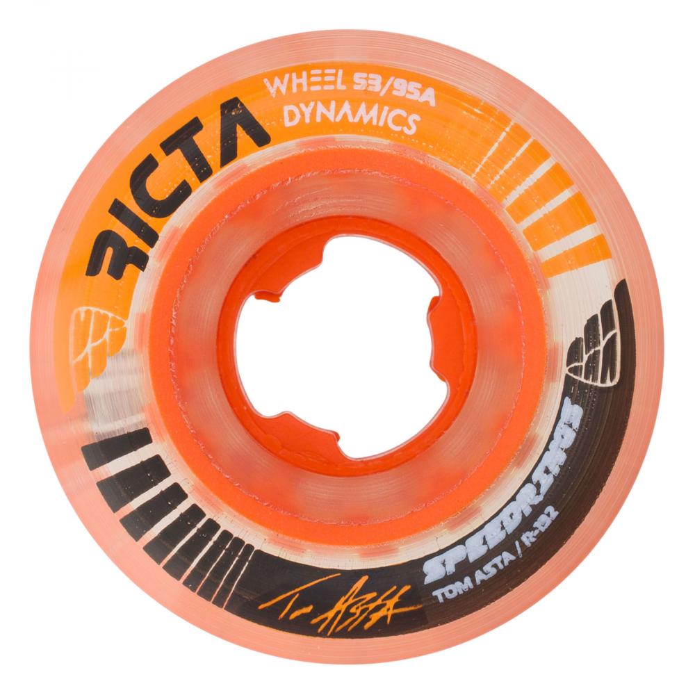 Ricta Wheels Speedrings Slim 95a Orange 53mm