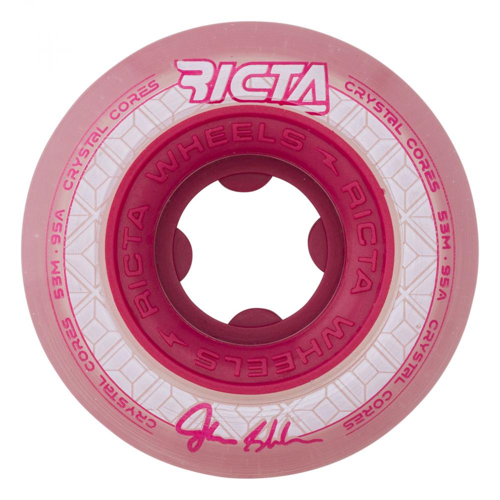 Ricta Wheels Crystal Cores 95a Red 53mm