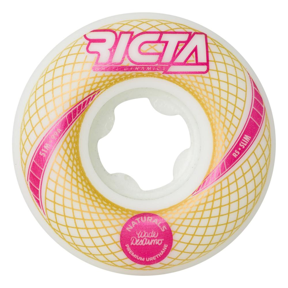 Ricta Wheels Desarmo Vortex Nat Slim 99a White 51mm