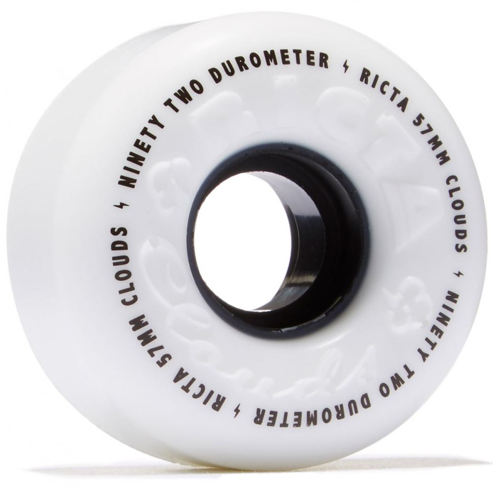 Ricta Wheels Clouds 92a White/Black 54mm