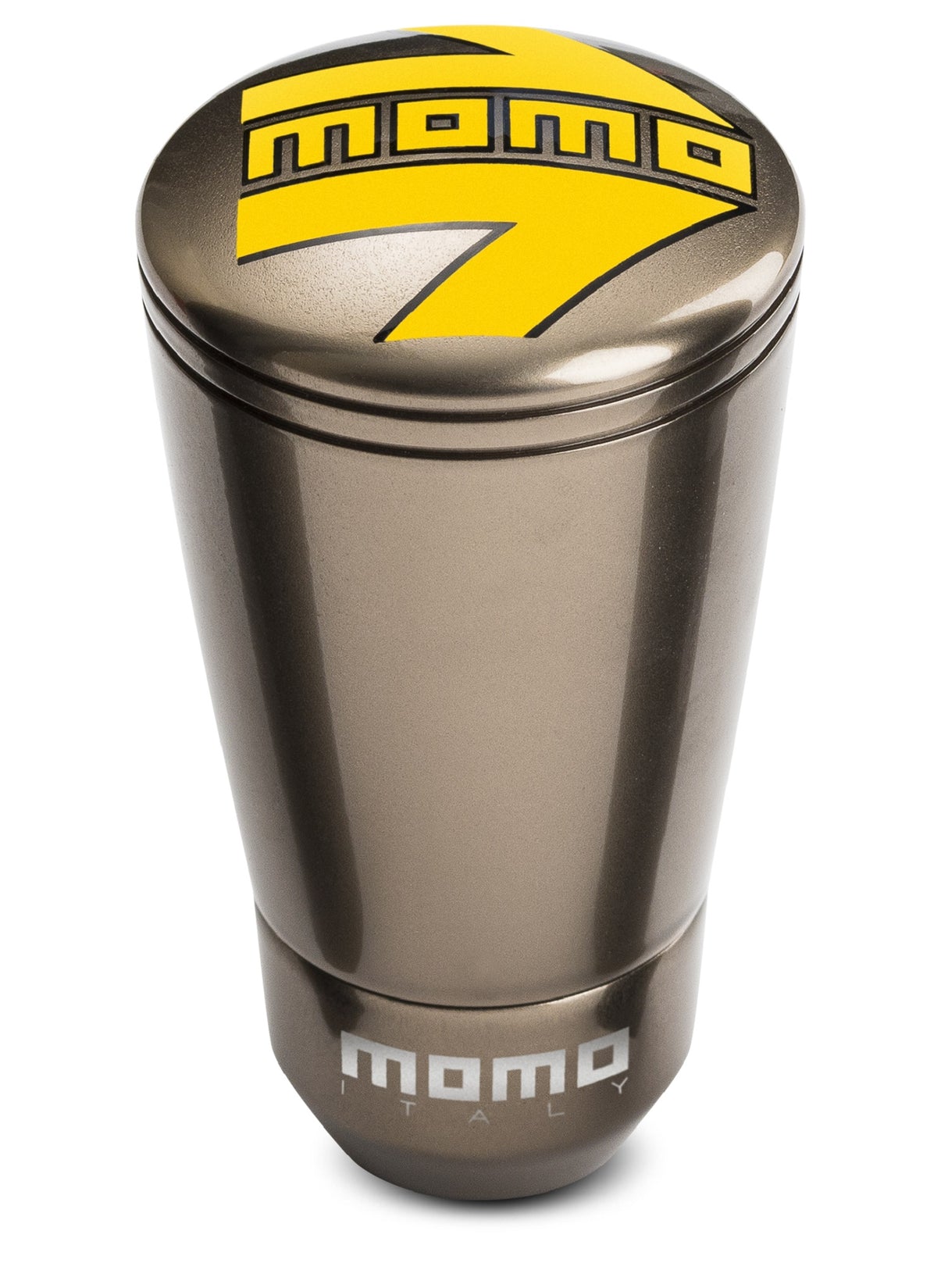 Momo SK50 Gear Knob - Glossy Anthracite Aluminium