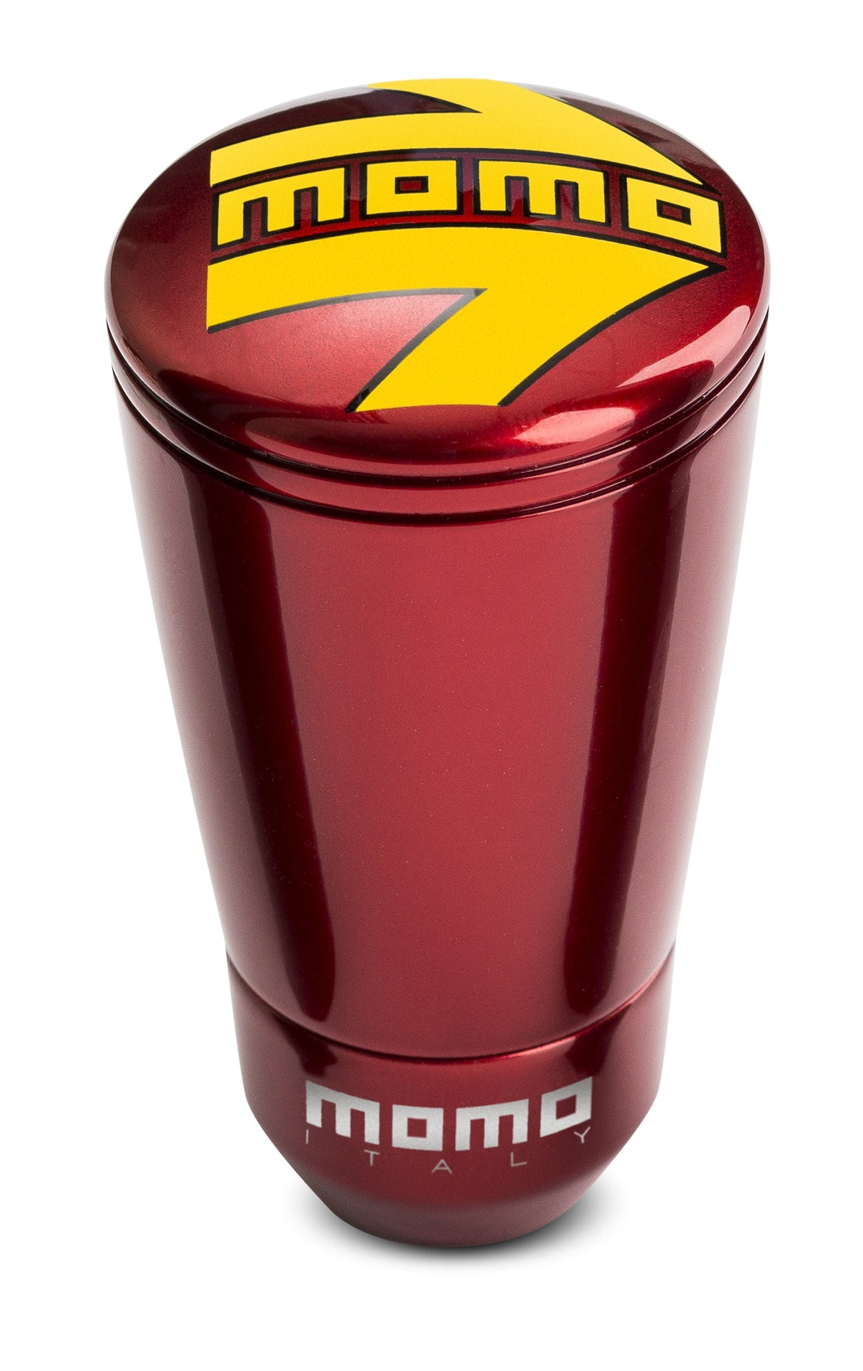 Momo SK50 Gear Knob - Glossy Red Aluminium