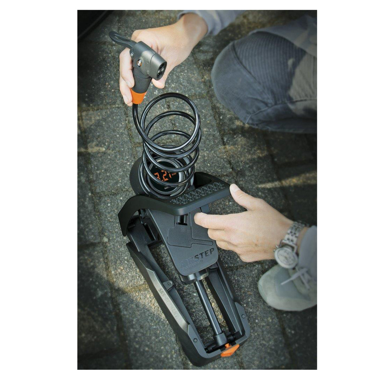 SKS Airstep Digi Foot Pump