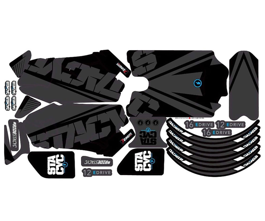 Stacyc Bike Graphics Kit (for 12 and 16 Bikes)