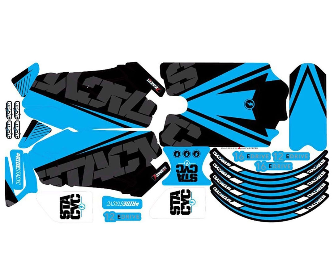 Stacyc Bike Graphics Kit (for 12 and 16 Bikes)