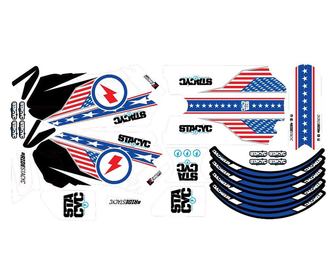 Stacyc Bike Graphics Kit (for 12 and 16 Bikes)