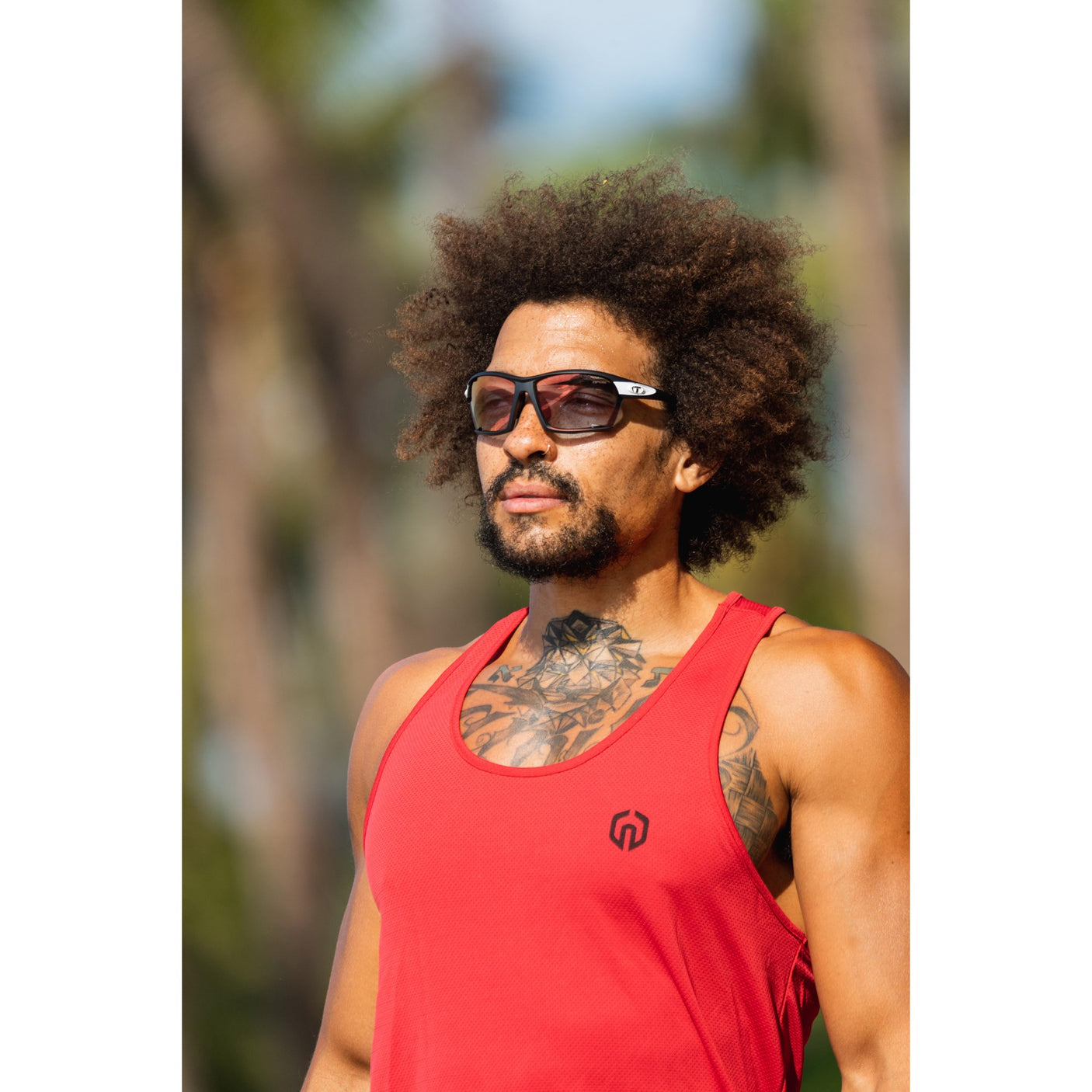 Tifosi Kilo Clarion Red Fototec Single Lens Sunglasses