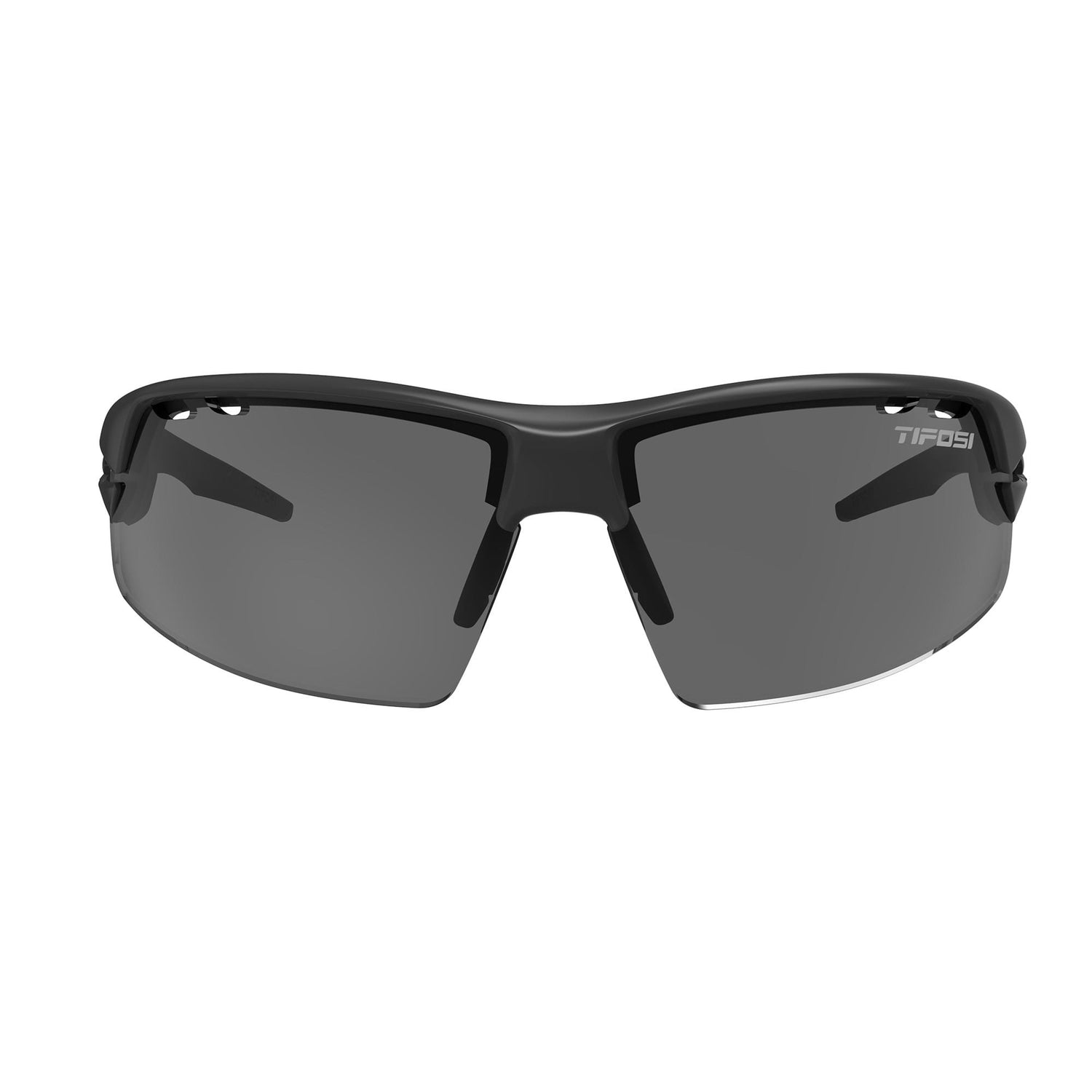 Tifosi Crit Half Frame Matte Black Sunglasses