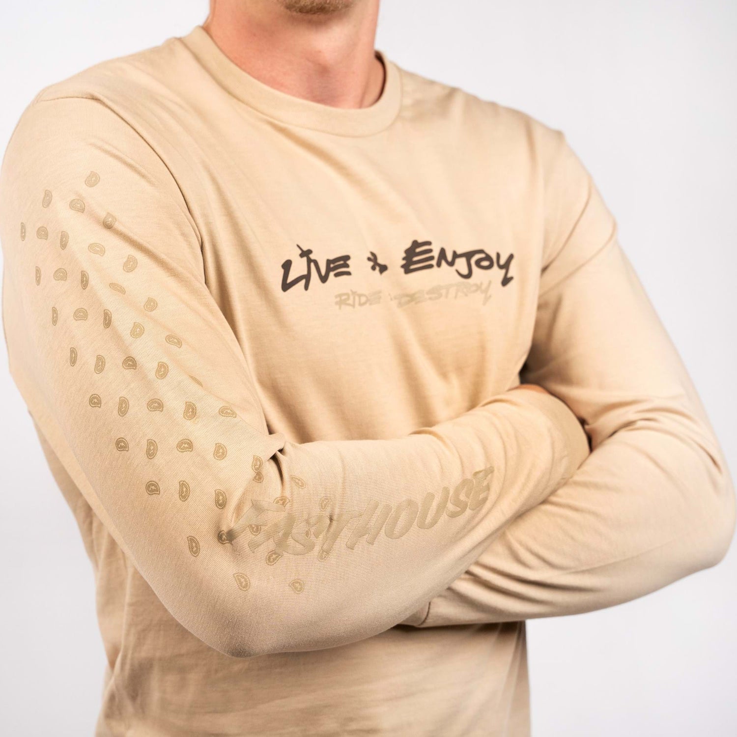 Fasthouse Emil Johansson Live And Enjoy Long Sleeve Tee
