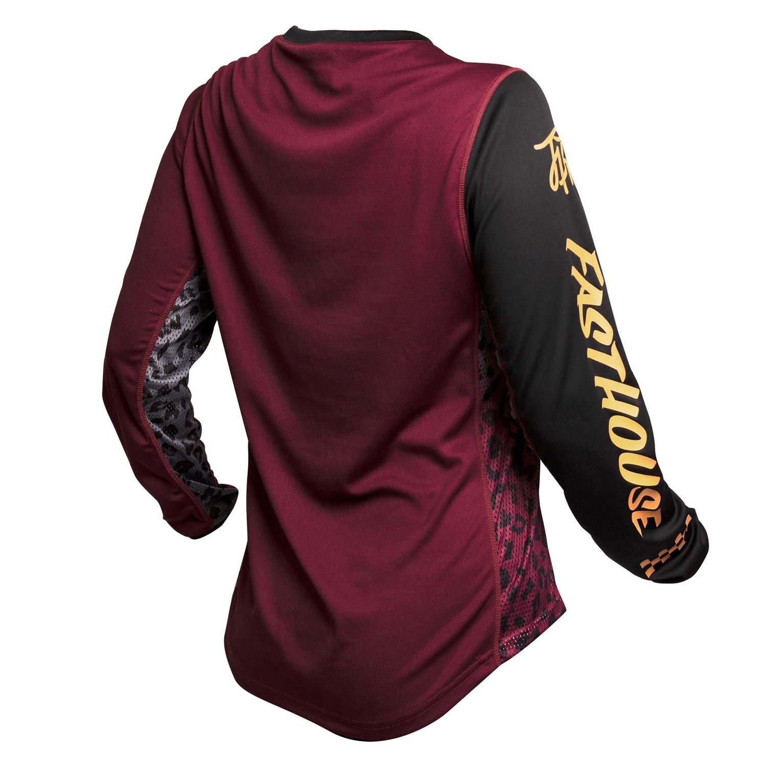 Fasthouse Women's Grindhouse Golden Crew Long Sleeve Jersey