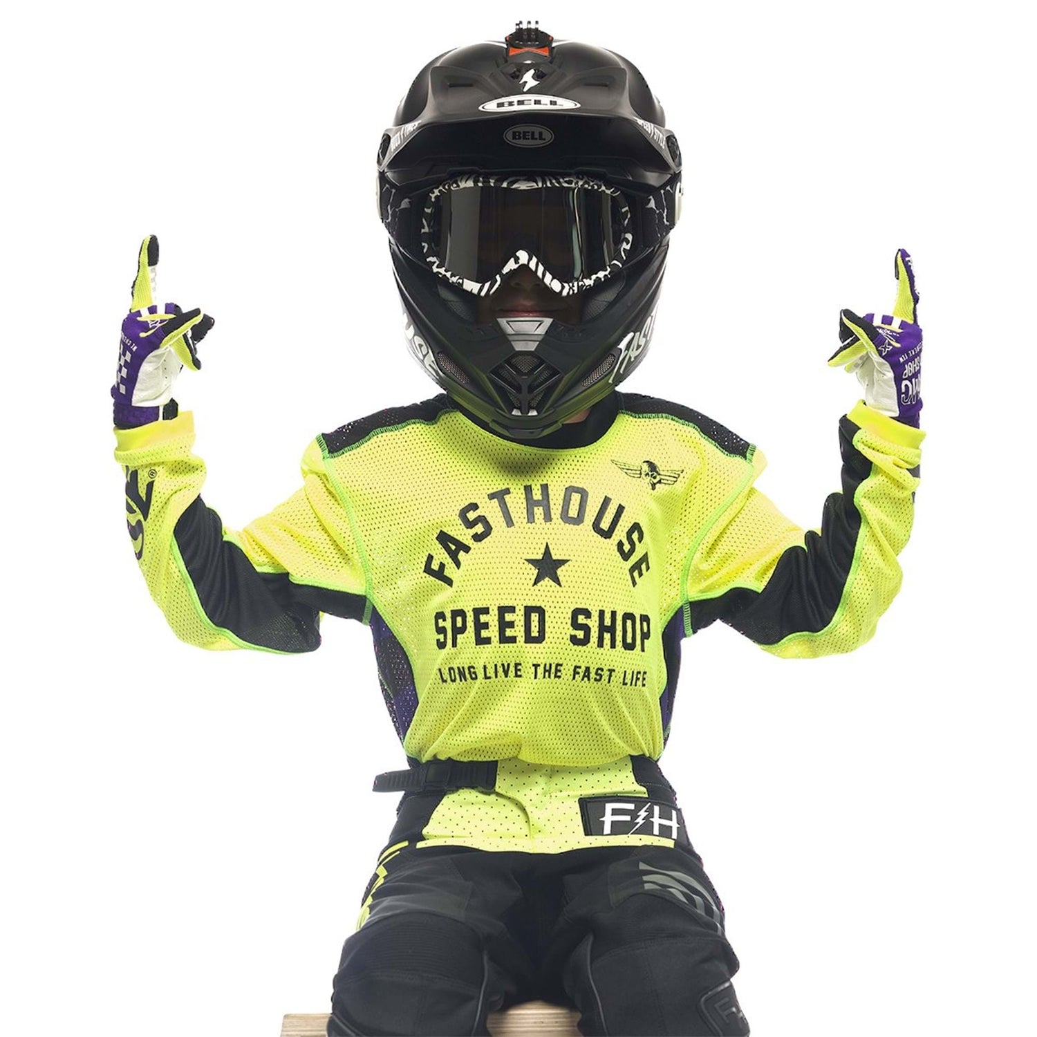 Fasthouse Youth Original Air Cooled Long Sleeve Jersey
