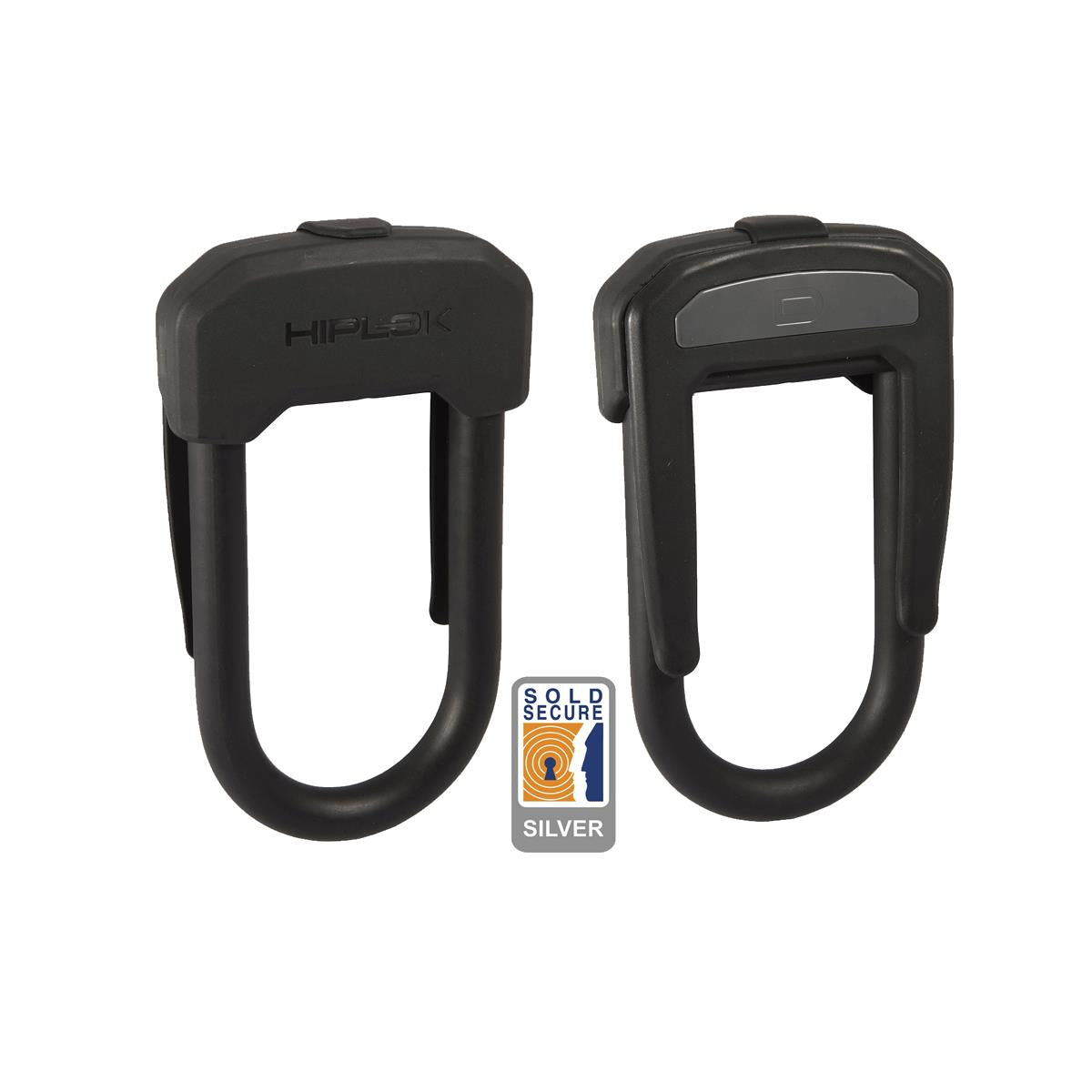 Hiplok D Lock Hardened Steel (Silver Sold Secure)