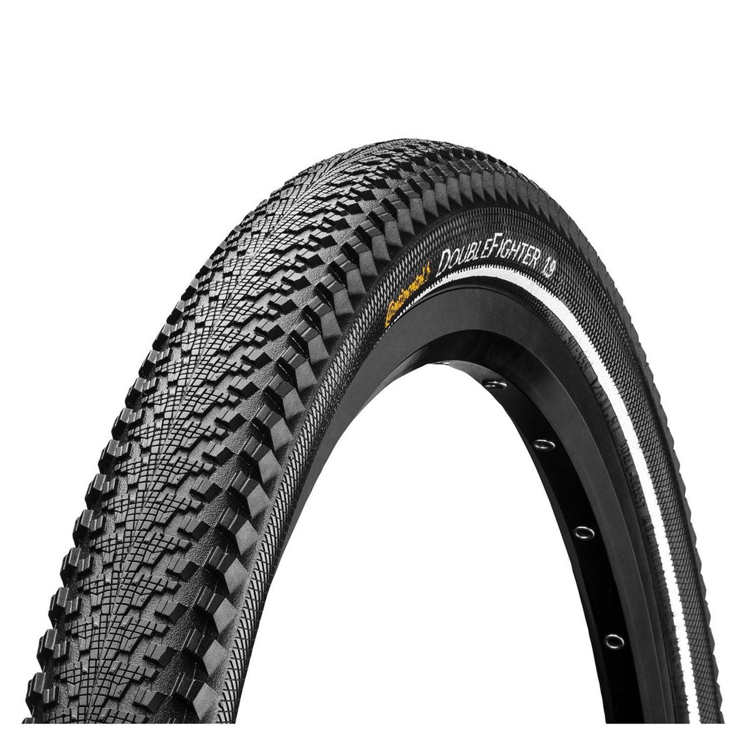 Continental Doublefighter III Reflex Tyre - Wire Bead