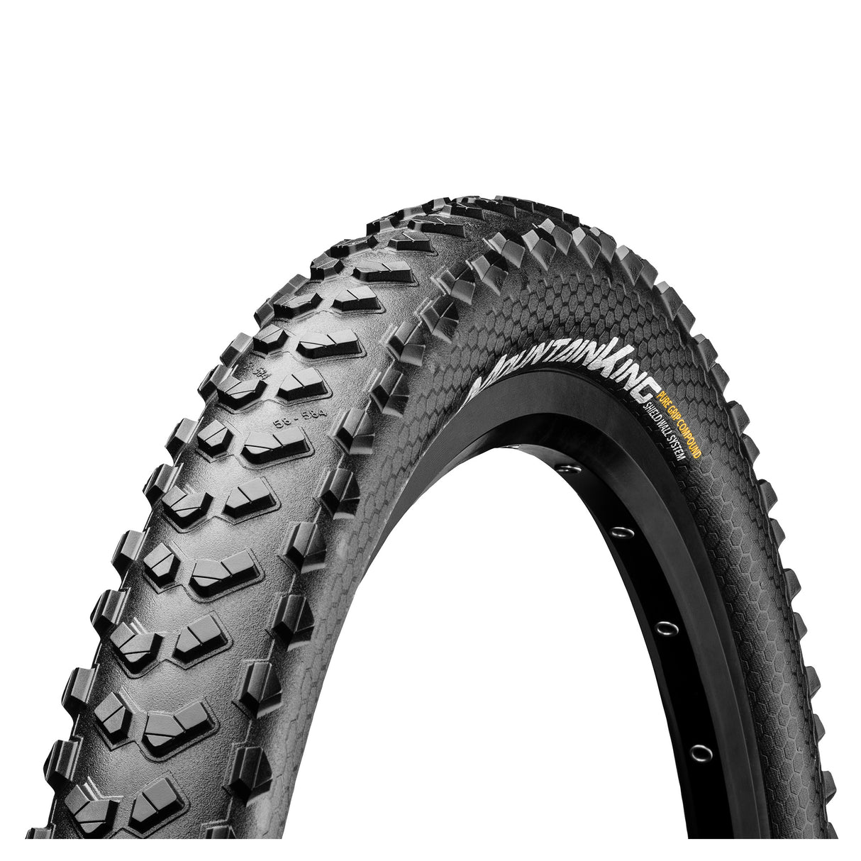 Continental Mountain King Shieldwall Tyre - Foldable Puregrip Compound