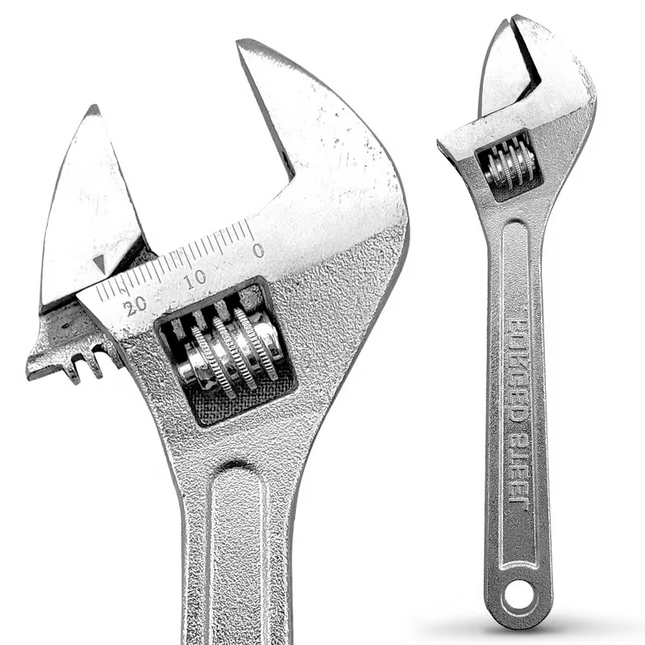 Adjustable Wrench 8 200mm Chrome Alloy Steel