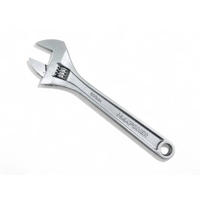 Adjustable Spanner 12 MAX Jaw 35mm Drop Forged Satin Finish - Toolzone KDPSP053