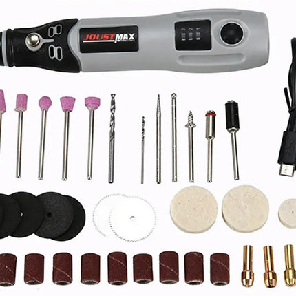 Portable Electric Die Grinder 40pcs Rotary Dremel Tool With Heads
