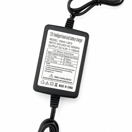 Battery Lead Acid Trickle Charger 12V 1300mA