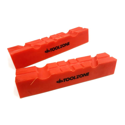 Magnetic Soft Vice Jaws 6 Tpu Multi Groove Non-marking - Toolzone KDPVC048