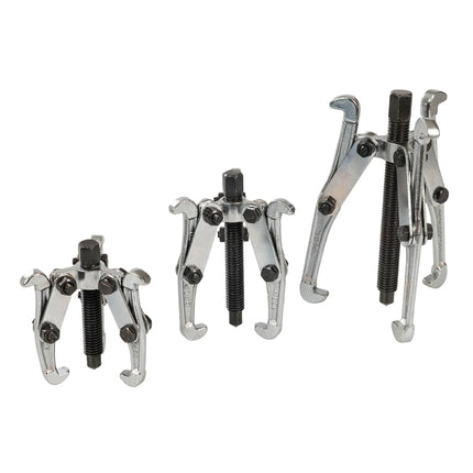 3 Leg Puller Set 3pc 3 4 6 - Toolzone KDPAU172