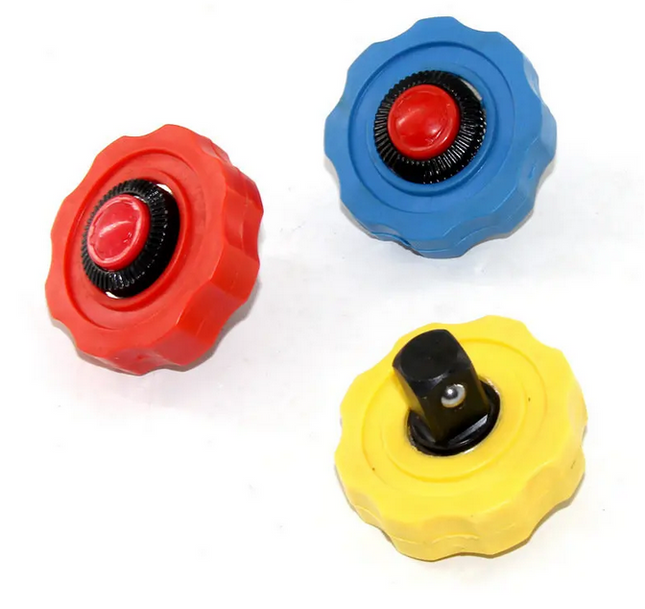Mini Plastic Palm Finger Wrench Reversible Ratchet Sockets 1/4“ 3/8” 1/2”