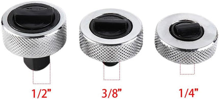 Mini Metal Palm Finger Wrench Reversible Ratchet Sockets 1/4“ 3/8” 1/2”