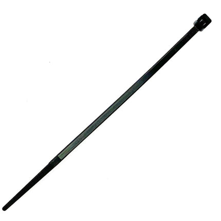 Nylon Cable Zip Ties - Black, 100mm x 2.5mm - Pack Of 1000