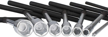 Rubber Coated T-handle Set Of 7 Sockets