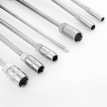 Rubber Coated T-handle Set Of 7 Sockets