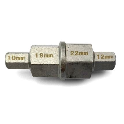 COMBO HEX SOCKET ADAPTER 10mm 12mm 19mm 22mm FOR BMW