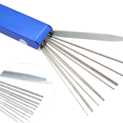 Cleaner Wire Carb Set Blue, 80mm Wire Length